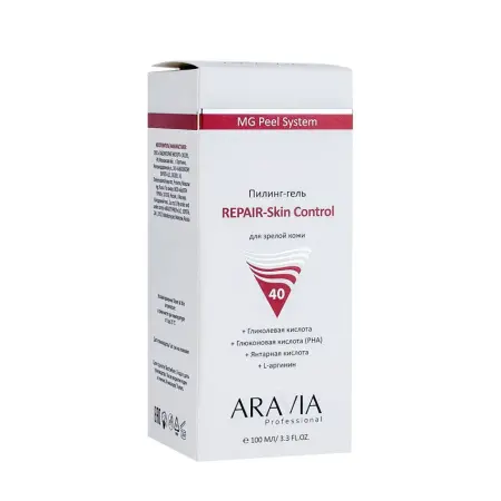 ARAVIA Professional Пилинг-гель для лица с АНА и РНА кислотами / REPARE-Skin Control 100 мл - 4