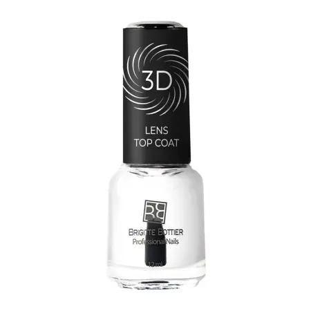 BRIGITTE BOTTIER Покрытие топовое для ногтей / 3D Lens Top Coat LTC 12 мл - 1