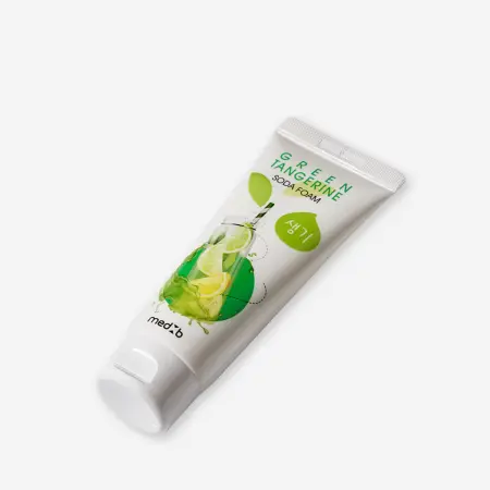 MED:B Пенка для умывания с содой и зеленым мандарином / Med B Green Tangerine Soda Foam 100 мл - 2