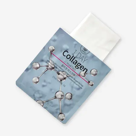MED:B Маска тканевая с коллагеном / Med B 1 Day Collagen Mask Pack 27 мл - 2