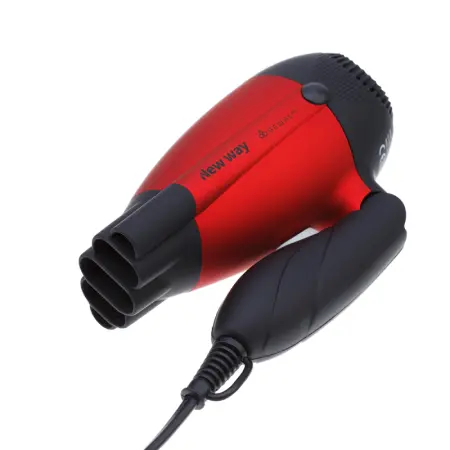 DEWAL PROFESSIONAL Фен дорожный складной New Way, красный, 1000 Вт - 6