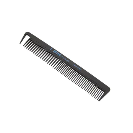 IBIZA HAIR Расческа карбоновая с широкими секциями / Carbon Comb Section - 1