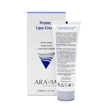 ARAVIA Professional Крем питательный защитный с маслом норки / Protect Lipo Cream 50 мл - 5