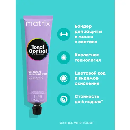 MATRIX 10P тонер гелевый / MX TC 90 мл - 4