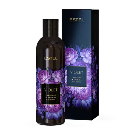 ESTEL PROFESSIONAL Шампунь цветочный для волос / Estel Violet 250 мл - 3