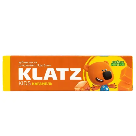 KLATZ Паста зубная Мимимишки карамель, без фтора / Klatz KIDS 40 мл - 4