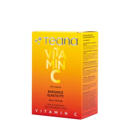 TEANA Крем для контура глаз сияние и упругость / Teana VITAMIN C 30 мл - 4