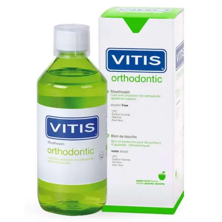 DENTAID Ополаскиватель для полости рта Vitis Ortho 500 мл - 2