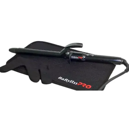 BABYLISS PRO Плойка для волосTitanium Diamond с терморегулятором, 19 мм, удлиненное полотно 190 мм - 3