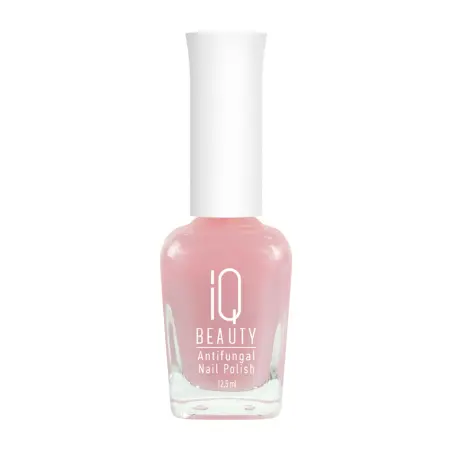 IQ BEAUTY 01 лак для ногтей для защиты от грибка с активатором роста с тербинафином, розовый / Antifungal Nail Polish 12,5 мл - 1
