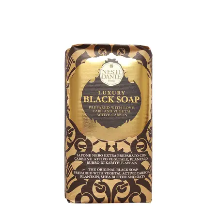 NESTI DANTE Мыло роскошное черное / Luxury Black Soap 250 гр - 1