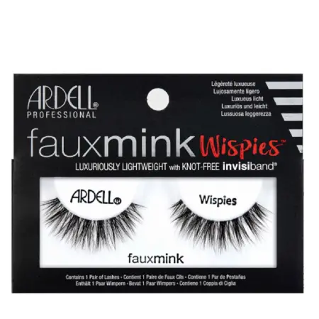 ARDELL Ресницы накладные из норки (L) / Faux Mink Wispies - 1