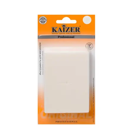 KAIZER Набор латексных спонжей для нанесения тональной основы, цвет белый 8 шт - 2