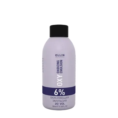 OLLIN PROFESSIONAL Эмульсия окисляющая 6% (20vol) / Oxidizing Emulsion OLLIN performance OXY 90 мл - 1