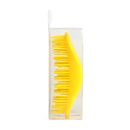 SOLOMEYA Расческа для сухих и влажных волос с ароматом лимона мини / Aroma Brush for Wet&Dry hair Lemon mini - 6