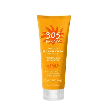 Крем солнцезащитный водостойкий увлажняющий для лица и тела SPF50+ / Suntisfy Sun Care Cream 75 мл