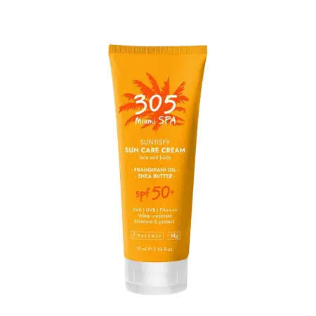 305 Miami SPA Крем солнцезащитный водостойкий увлажняющий для лица и тела SPF50+ / Suntisfy Sun Care Cream 75 мл - 1