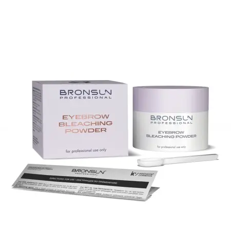 BRONSUN Пудра для осветления бровей / EYEBROW BLEACHING POWDER 10 гр - 4