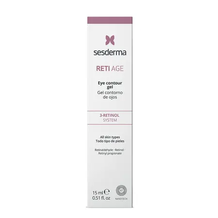 SESDERMA Гель антивозрастной для зоны вокруг глаз / RETI AGE Eye contour gel 15 мл - 2