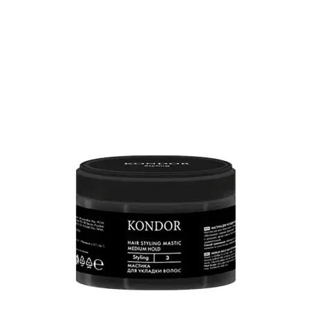 KONDOR Мастика для укладки волос средней фиксации / Hair styling mastik medium hold 50 гр - 1
