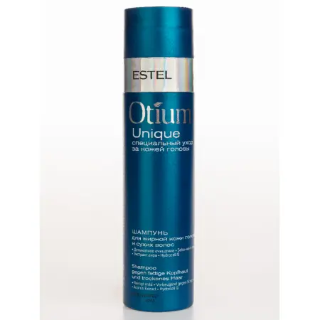 ESTEL PROFESSIONAL Шампунь для жирной кожи головы и сухих волос / OTIUM Unique 250 мл - 3