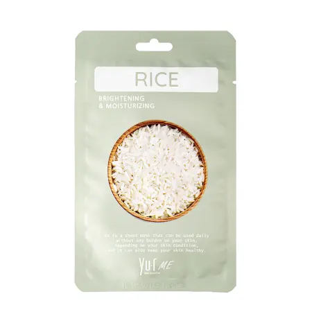 YU.R Маска для лица с экстрактом риса / Yu.r Me Rice Sheet Mask - 1