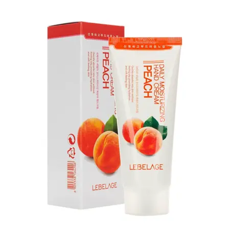 LEBELAGE Крем увлажняющий для рук с экстрактом персика / Lebelage Daily Moisturizing Hand Cream Peach 100 мл - 2