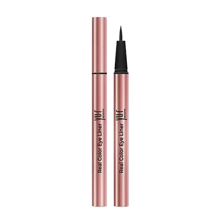 YU.R Подводка для глаз, черный / Real Color Eye Liner Midnight Magic 0,5 мл - 1