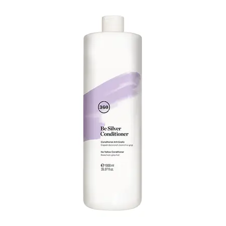 360 HAIR PROFESSIONAL Кондиционер антижелтый для волос / Conditioner Be Silver 1000 мл - 1