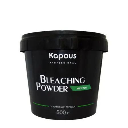 KAPOUS Порошок обесцвечивающий для волос / Menthol Green 500 г - 2