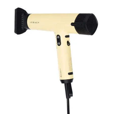DEWAL PROFESSIONAL Фен DEWAL PRO LEGACY, сливочный, 1700W, бесщеточный мотор, ионизация, 2 насадки + диффузор, провод 3 м - 4