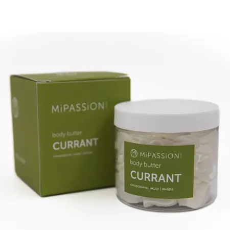 MIPASSIONcorp Масло-баттер для тела смородиновый лист & амбра / MiPASSiON 200 мл - 2