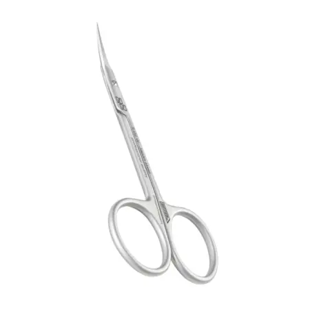 NIPPON NIPPERS Ножницы для кутикулы, изогнутые ручки, матовые, длина 107 мм - 2