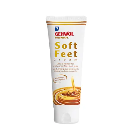 GEHWOL Крем шелковый с гиалуроновой кислотой Молоко и мед / Fusskraft 125 мл - 1