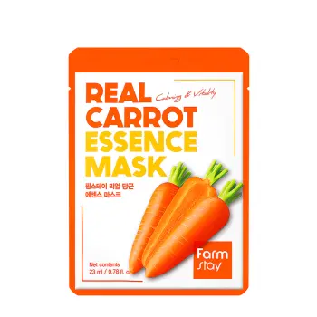 Маска тканевая для лица с морковью / Real Carrot Essence Mask 23 мл