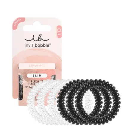 INVISIBOBBLE Набор резинок-браслетов для волос, 6 шт / invisibobble SLIM Day and Night - 1