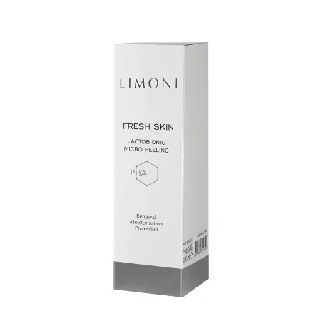 LIMONI Гель-скатка для лица / Lactobionic Micro Peeling 100 мл - 3