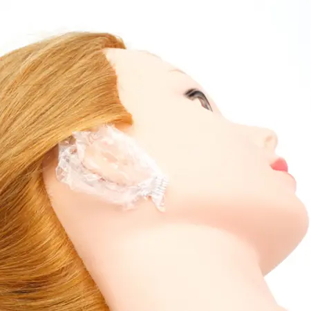 DEWAL PROFESSIONAL Наушники одноразовые для окрашивания, полиэтиленовые 20 шт - 3