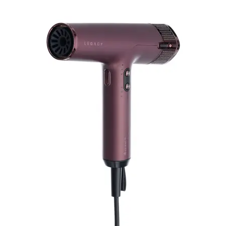 DEWAL PROFESSIONAL Фен DEWAL PRO LEGACY, бордовый, 1700W, бесщеточный мотор, ионизация, 2 насадки + диффузор, провод 3 м - 4