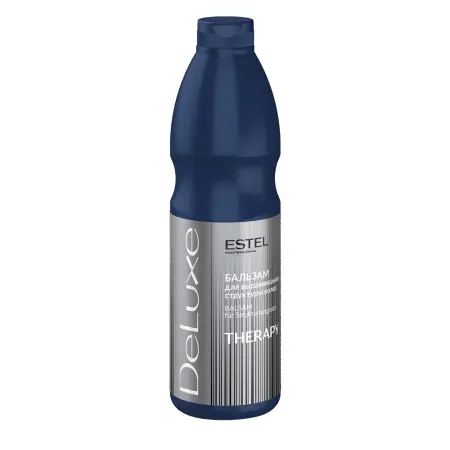 ESTEL PROFESSIONAL Бальзам для выравнивания структуры сухих и поврежденных волос / DE LUXE 1000 мл - 1
