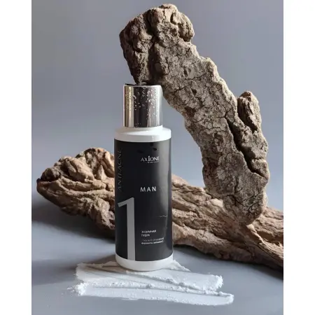 AXIONE LABORATORY Пудра энзимная ANTI-ACNE ЭТАП 1 / MAN PRO 100 мл - 2