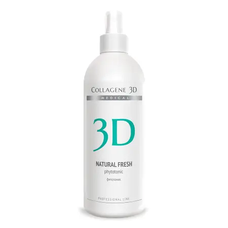 MEDICAL COLLAGENE 3D Фитотоник / Natural Fresh 500 мл проф. - 3