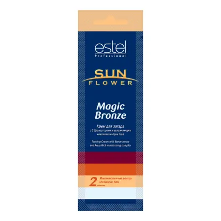 ESTEL PROFESSIONAL Крем для загара / Sun Flower Magic Bronze 15 мл - 1