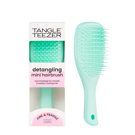 TANGLE TEEZER Расческа для волос / The Ultimate Detangler Mini Fine & Fragile Jade Lagoon - 6