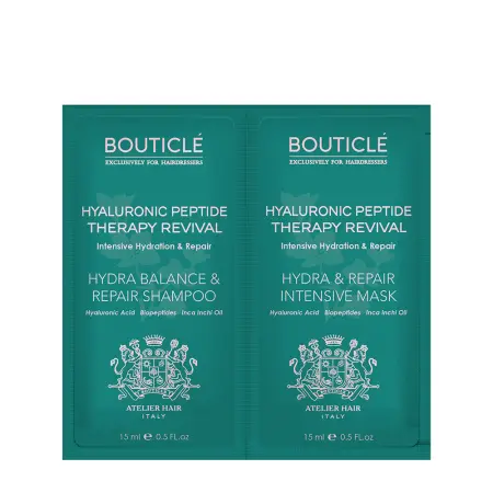 BOUTICLE Набор для волос (шампунь 15 мл + маска 15 мл) Hydra Balance & Repair - 1