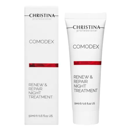 CHRISTINA Сыворотка-восстановление обновляющая ночная / Renew & Repair Night Treatment Comodex 50 мл - 2