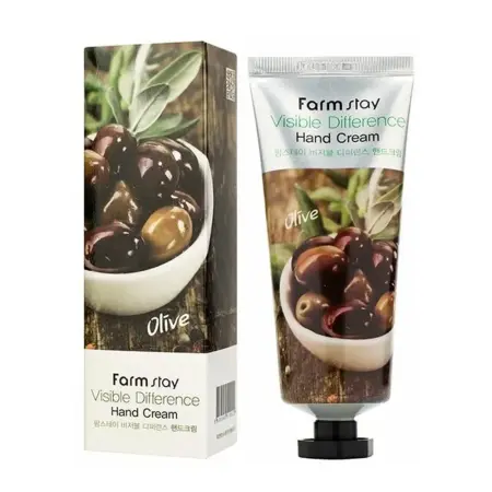 FARMSTAY Крем с экстрактом оливы для рук / Visible Difference Hand Cream (AD) 100 гр - 2