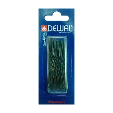 DEWAL PROFESSIONAL Шпильки черные, волна 60 мм, 24 шт/уп (на блистере) - 3