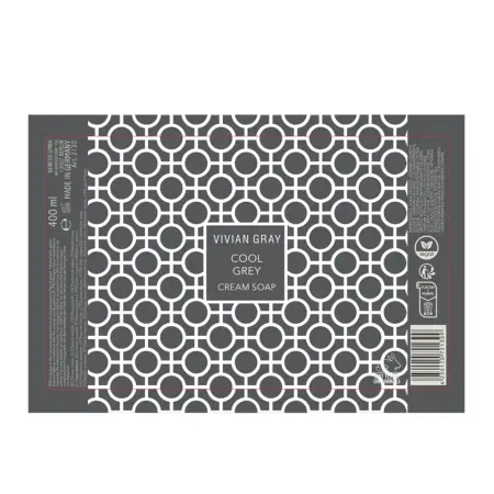 VIVIAN GRAY Крем-мыло, холодный-серый / Vivian Gray Geometrical Cream Soap Cool Grey 400 мл - 2