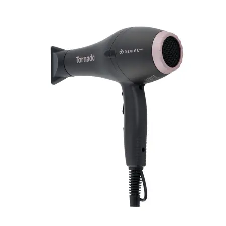DEWAL PROFESSIONAL Фен серый ионизация 2 насадки / DEWAL PRO TORNADO - 4